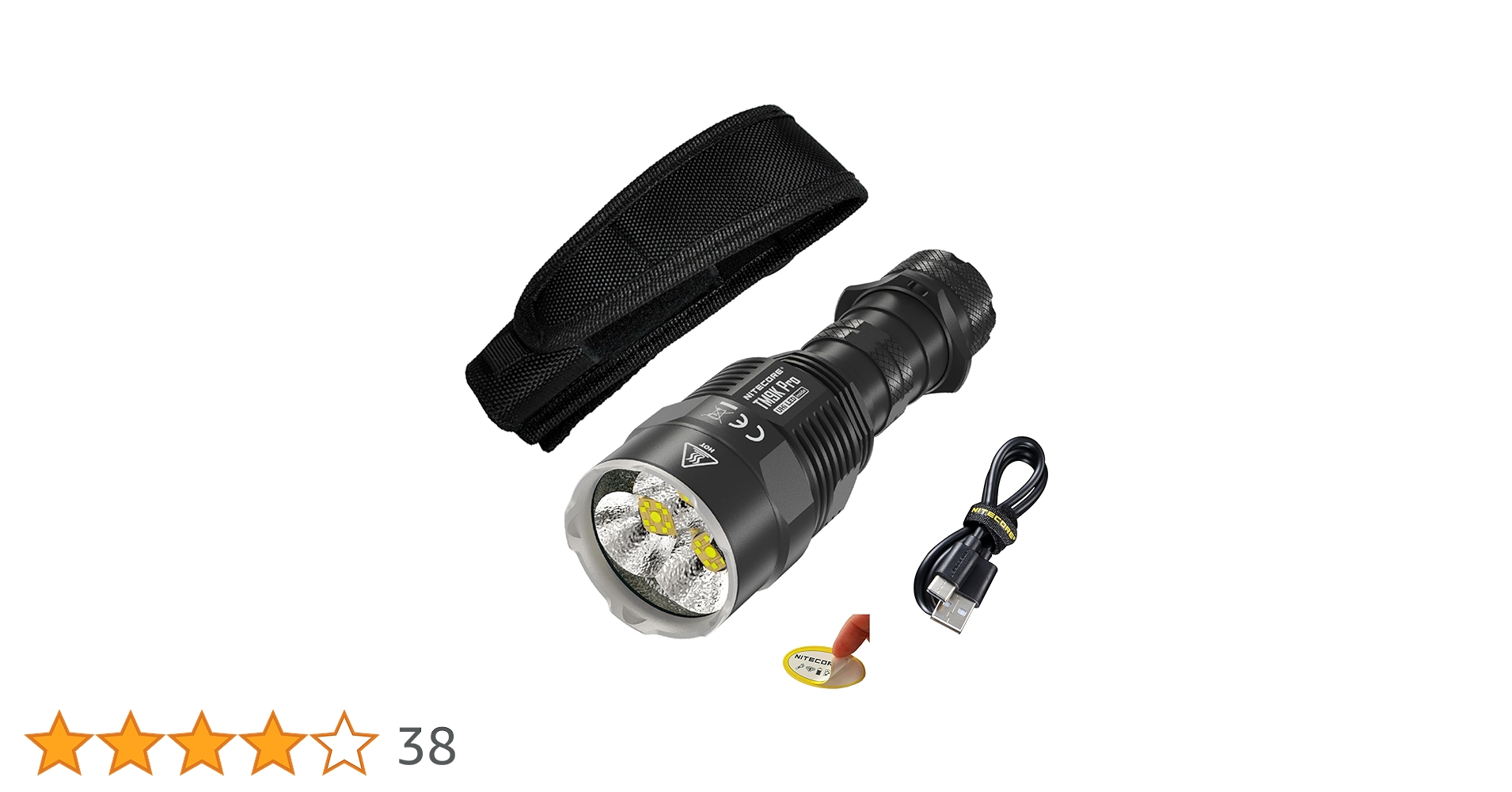 Amazon.co.jp: Nitecore TM9K Pro 9900ルーメン 高出力 タクティカル